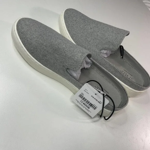 STYLUS Wildflower Slip-on Slide Gray Size 7.5 NIB - Picture 9 of 9
